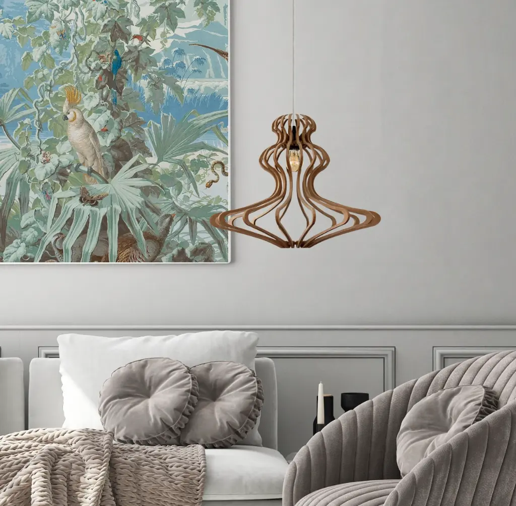 Zoom Woman S brut entourant canape.webp