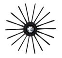 Abat jour Fleur Black