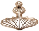 Abat jour Woman Brut L D83