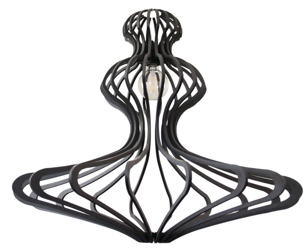 Abat jour Woman Black L D83