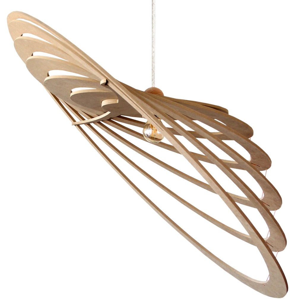 [55_1] Comets pendant lamp L L100cm (Black and metal ceiling rose)