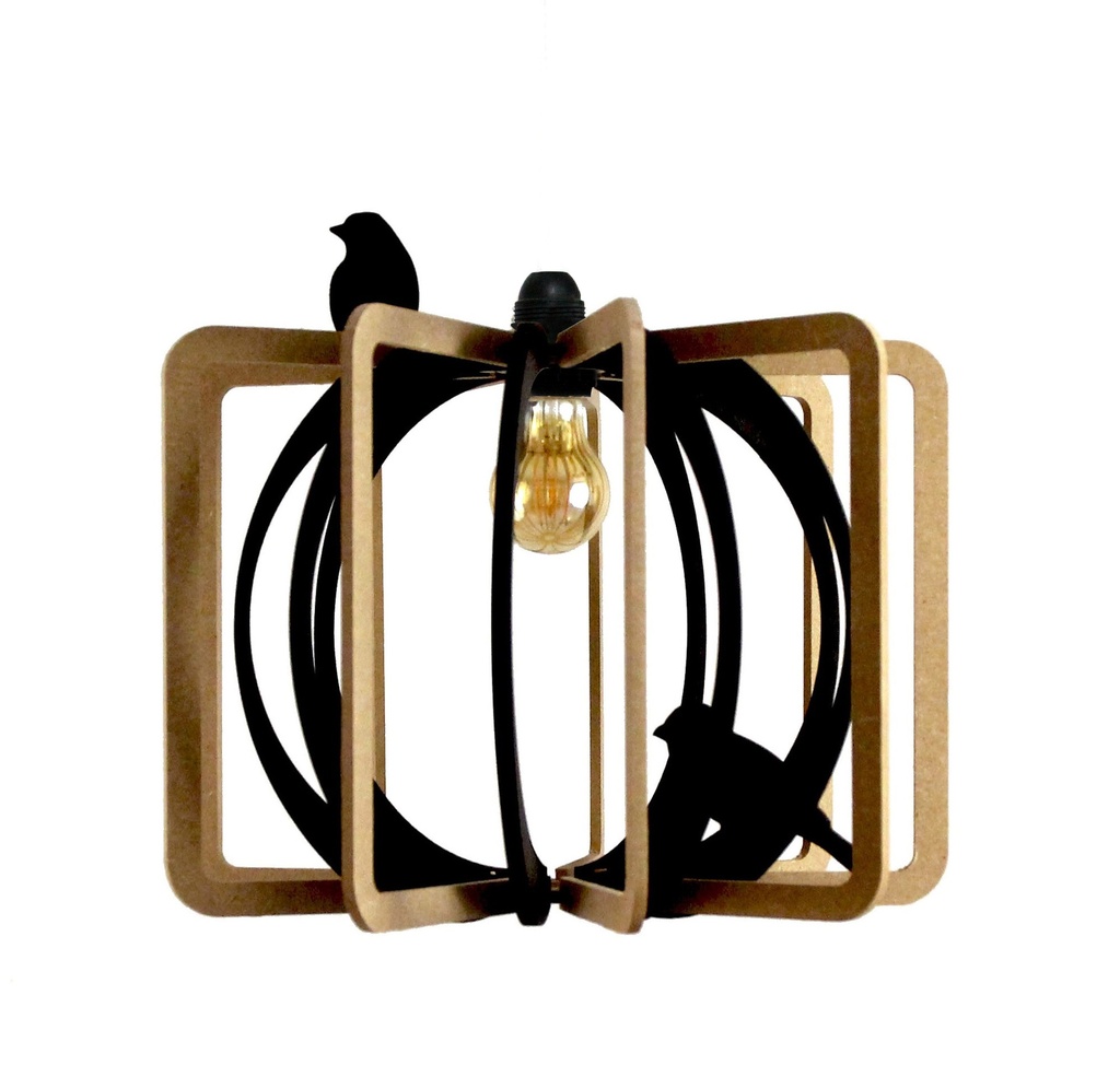 Cage aux oiseaux Lampshade