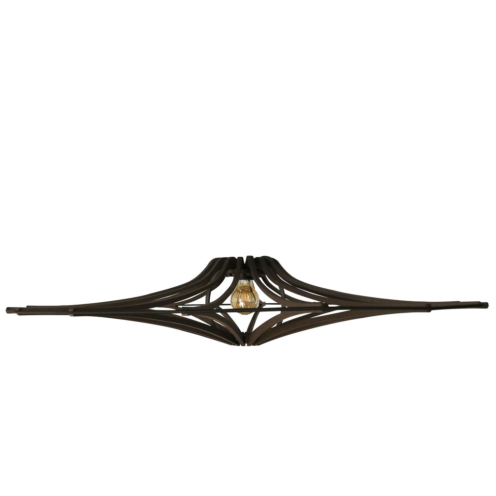 [108_0] Singing Lampshade Black M D90cm