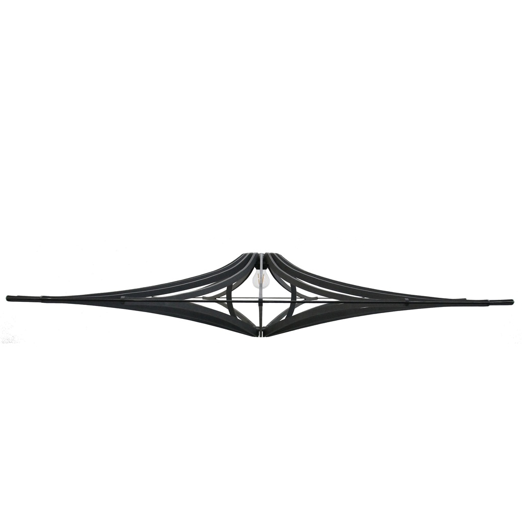 Singing Lampshade Black XL D160cm