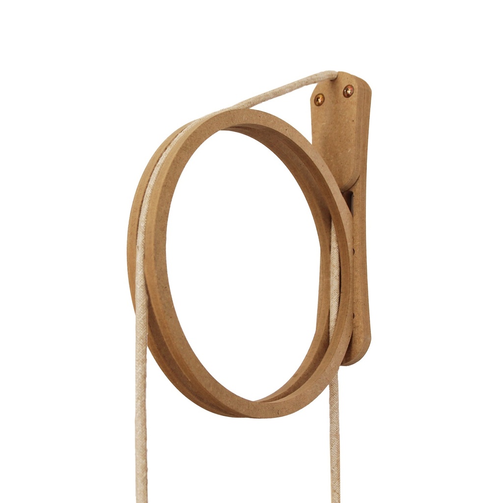 [68_1] Circle XS extension pole brut D20cm (Câble noir)