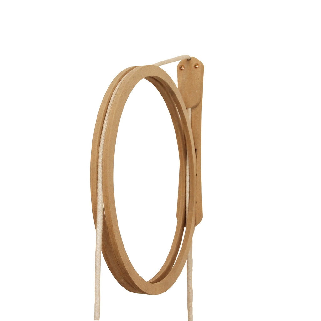 [69_1] Circle S extension pole brut D33cm (Câble noir)