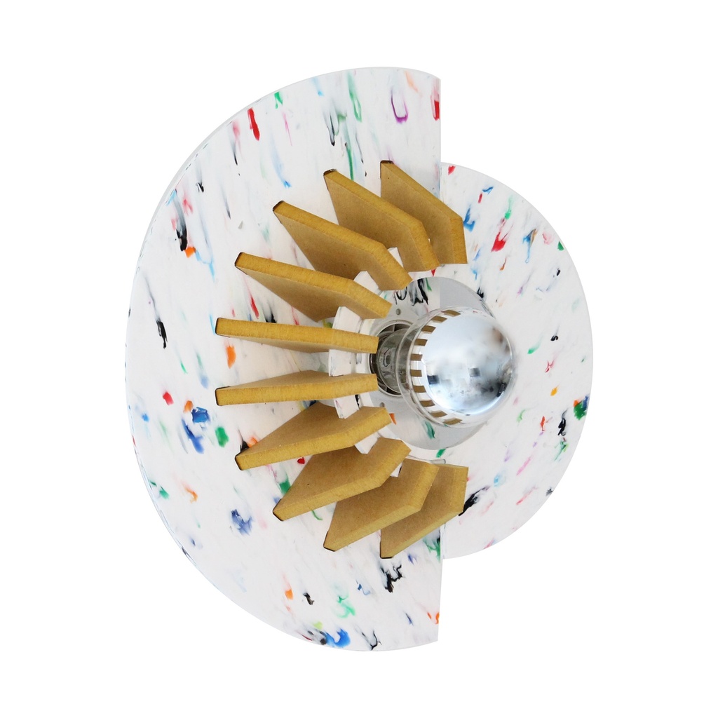 [80_3] Moonshadow wall lamp Yellow (Wall connexion)