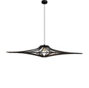 Pendant lamp Singing Black L D124cm