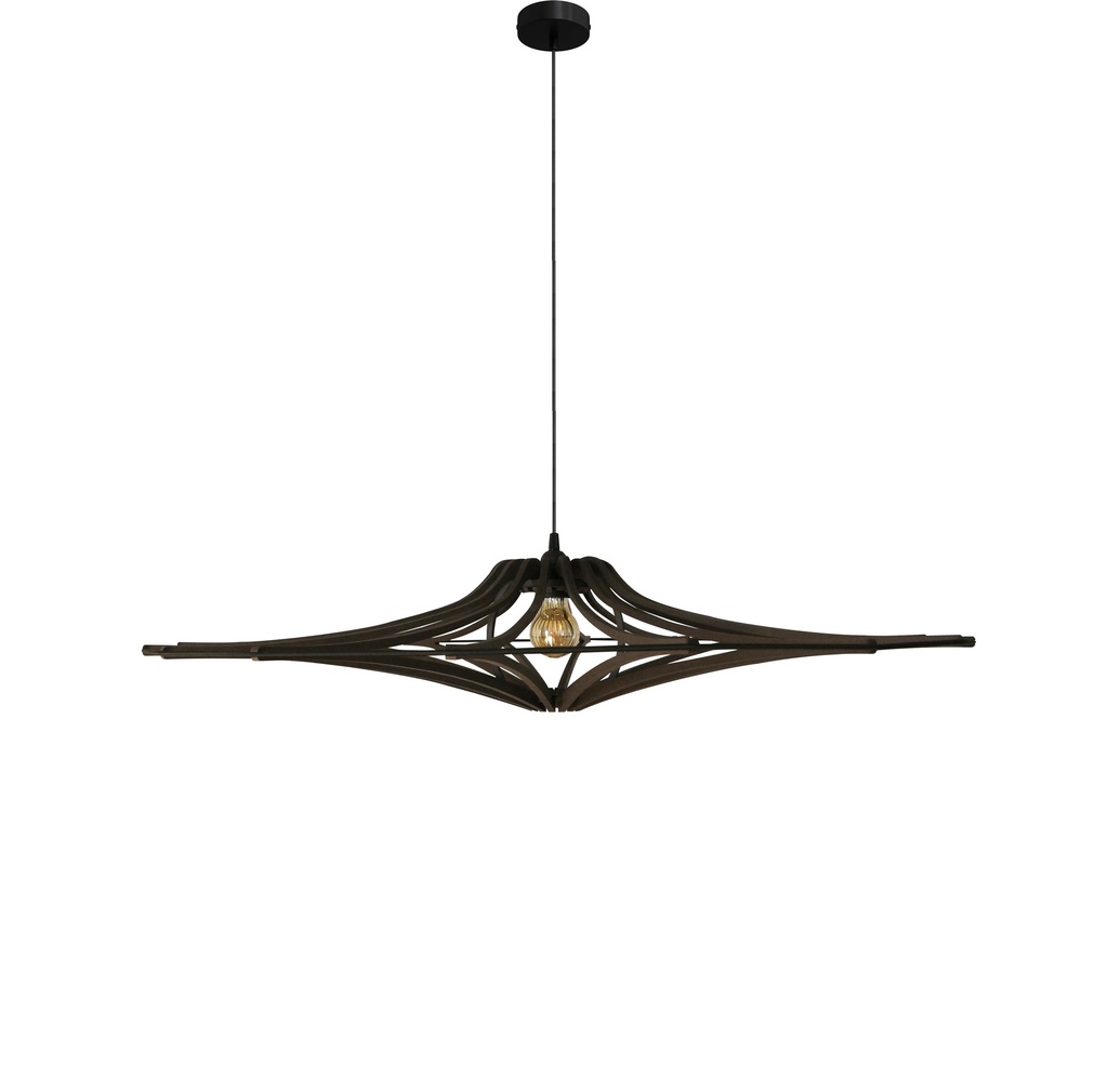 [108_1] Pendant lamp Singing Black M D90cm (Without Diffuser)