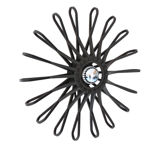 [67_0] Fleur lampshade Black