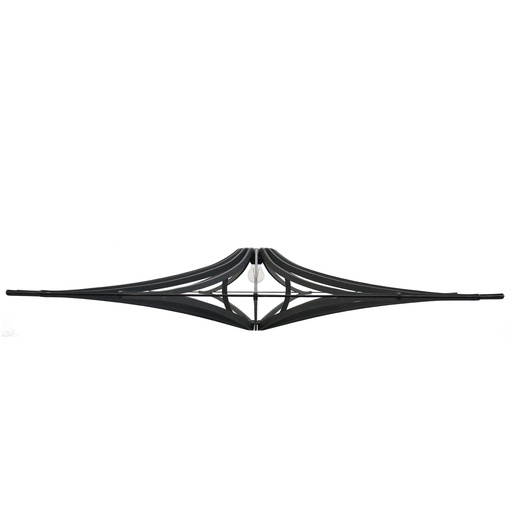 [110_0] Singing Lampshade Black XL D160cm