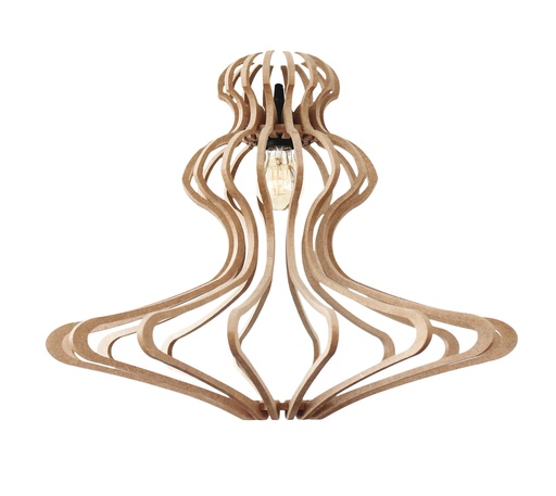 [49_0] Woman Lampshade Brut S D55